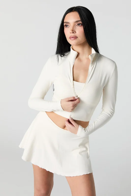 Cozy Outerwear Active Skort with Phone Pocket
