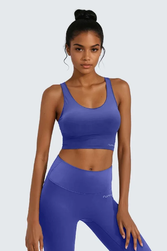 Casual Fit Wear W SunSoft Tank Bra - Cobalt