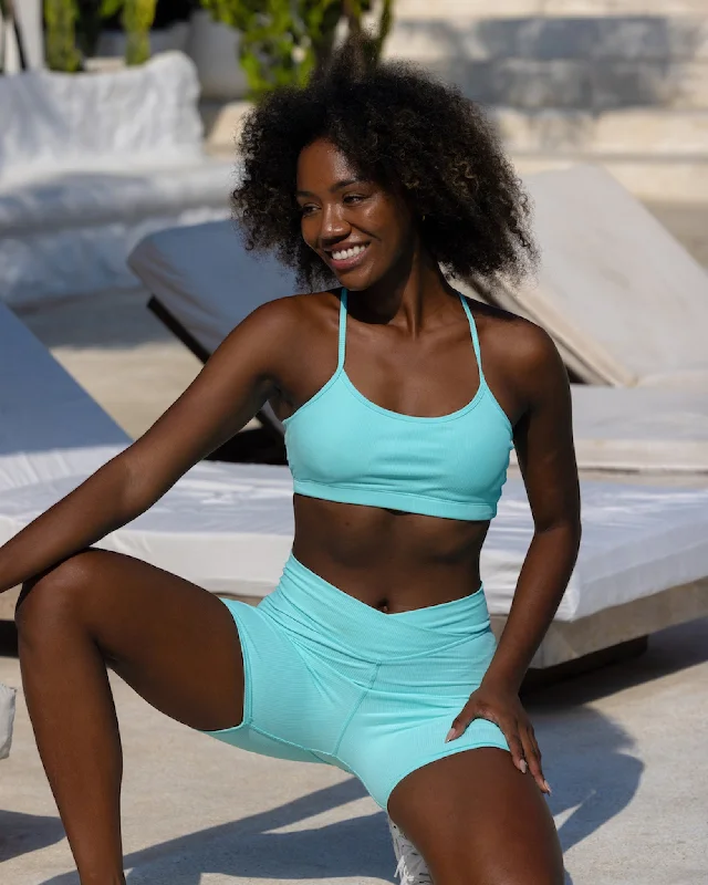 Timeless Style The Seaside - Slim Racerback Sport Bra