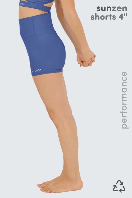 Cozy Dress W Sun Zen Shorts 4” - Cobalt