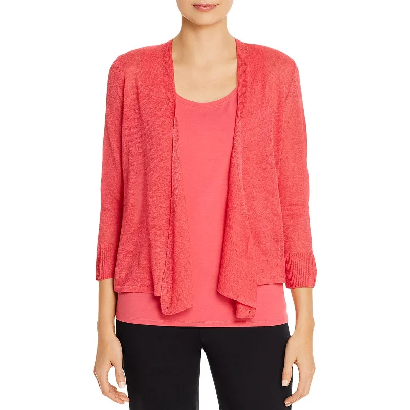 Modern Chic Nic + Zoe Womens Open Front Four Way Cardigan Sweater