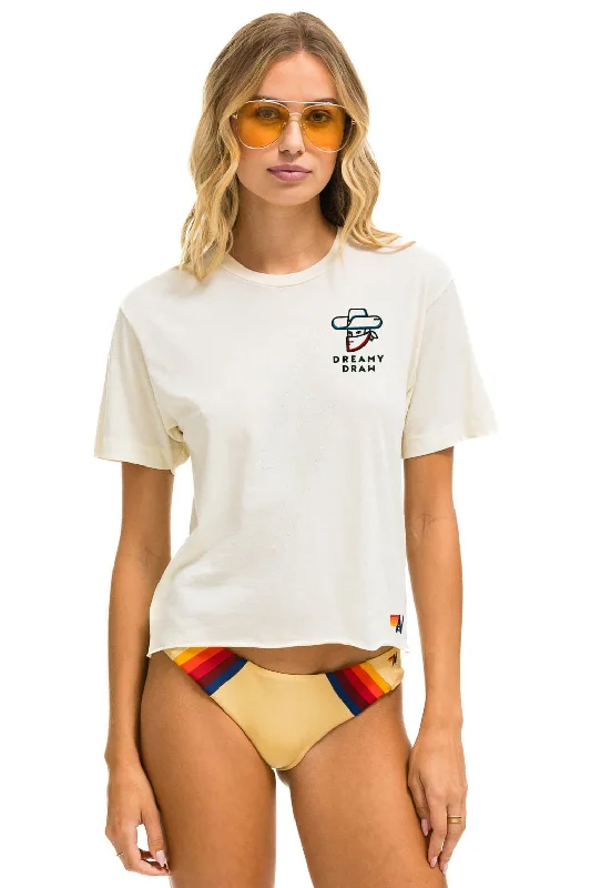 Warm Layers DREAMY DRAW 2023 BOYFRIEND TEE - VINTAGE WHITE