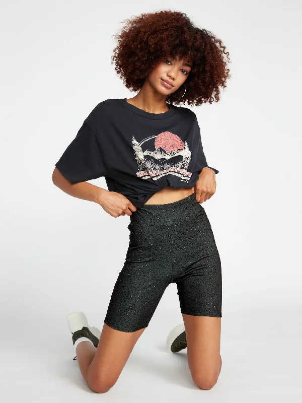 Summer Comfort Lived In Bike Shorts - Espresso