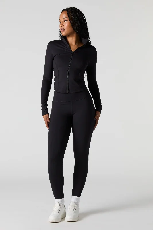 Breathable Comfort Active Side Pocket Legging