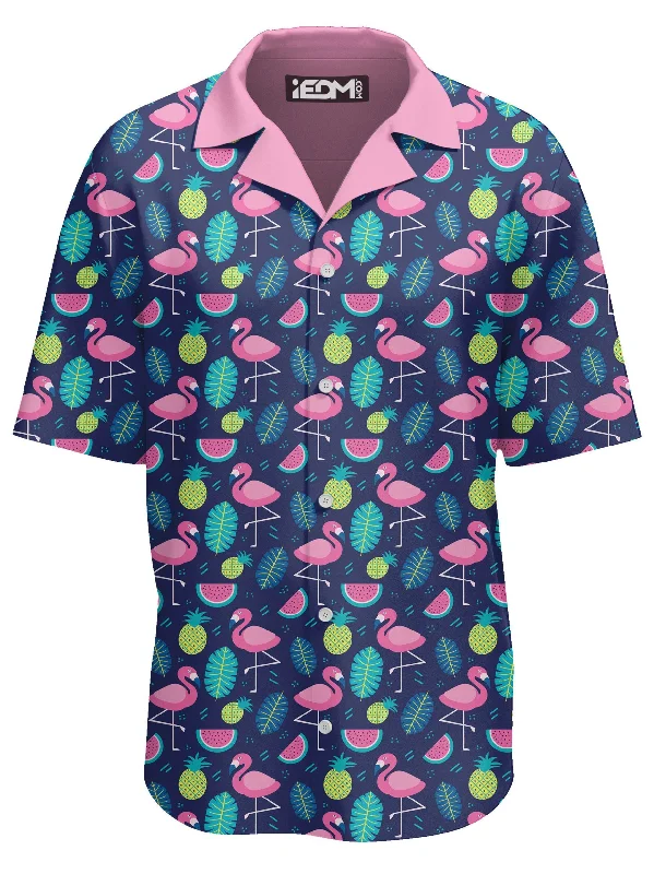 Fresh Comfort Neon Flamingos Lounge Shirt
