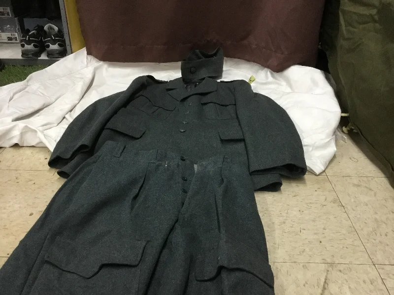 Cozy Lounge Wear WWII Swiss 3 Piece Wool Uniform Set