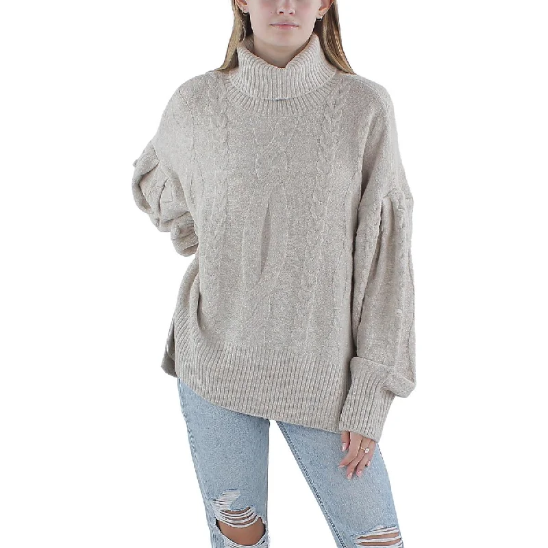 Cozy Sweaters CeCe Womens Wool Pullover Turtleneck Sweater
