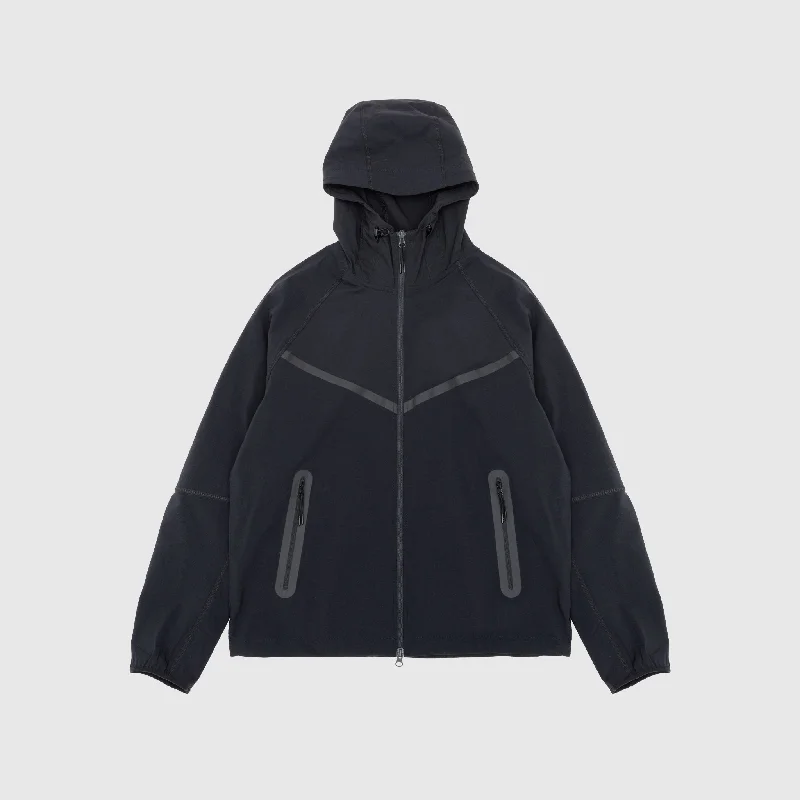 Casual Comfort TECH WOVEN FULL ZIP HOODY