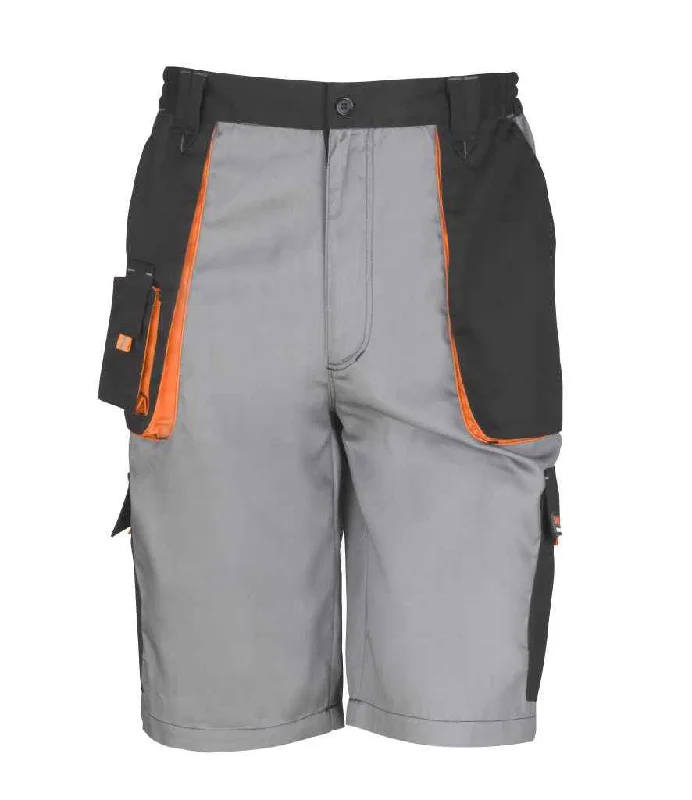 Basic Comfort Result Work-Guard Lite Shorts | Grey/Black