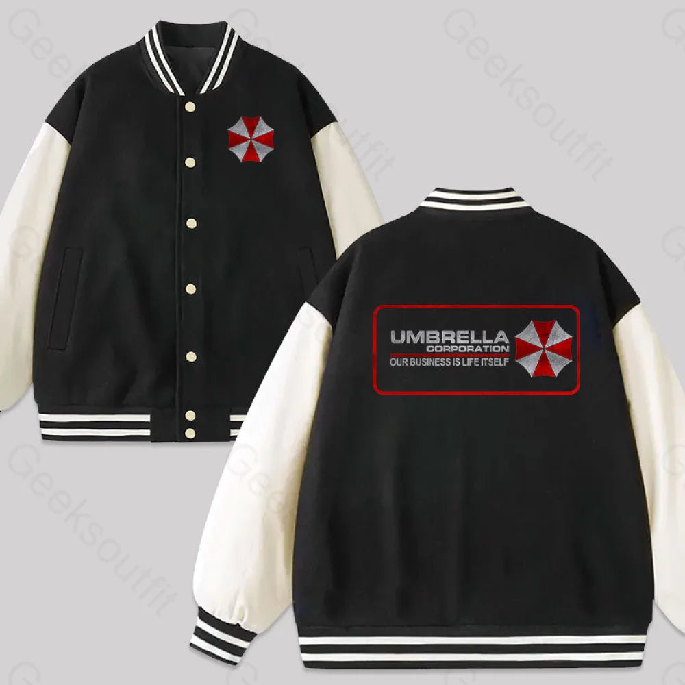 Cozy Layers Umbrella Corporation Baseball Jacket