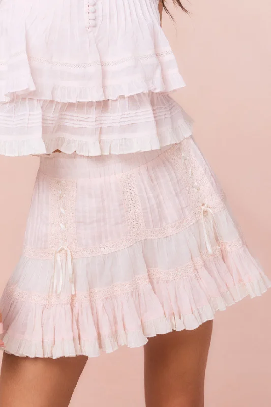 Timeless Style Trevina Cotton Mini Skirt