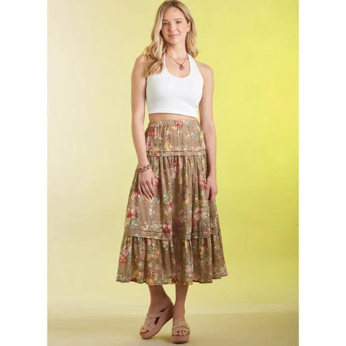 Chic Outfits Simplicity Skirts S9750