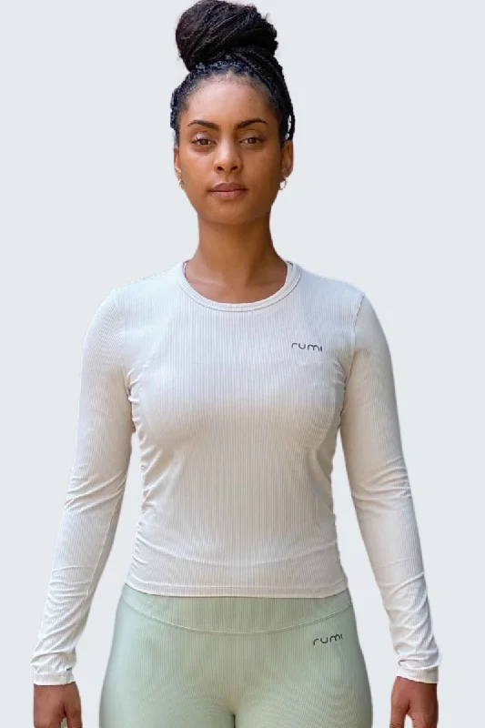 Soft Style W SunRib Fit Tee Long-Sleeve - Snow