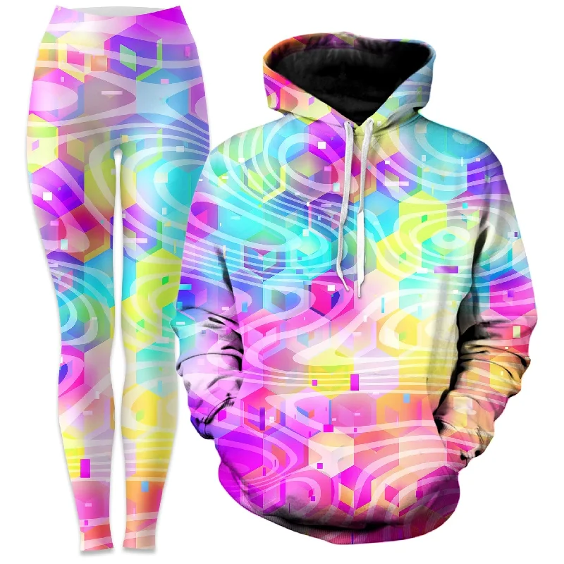 Casual Elegance Daytrip Hoodie and Leggings Combo