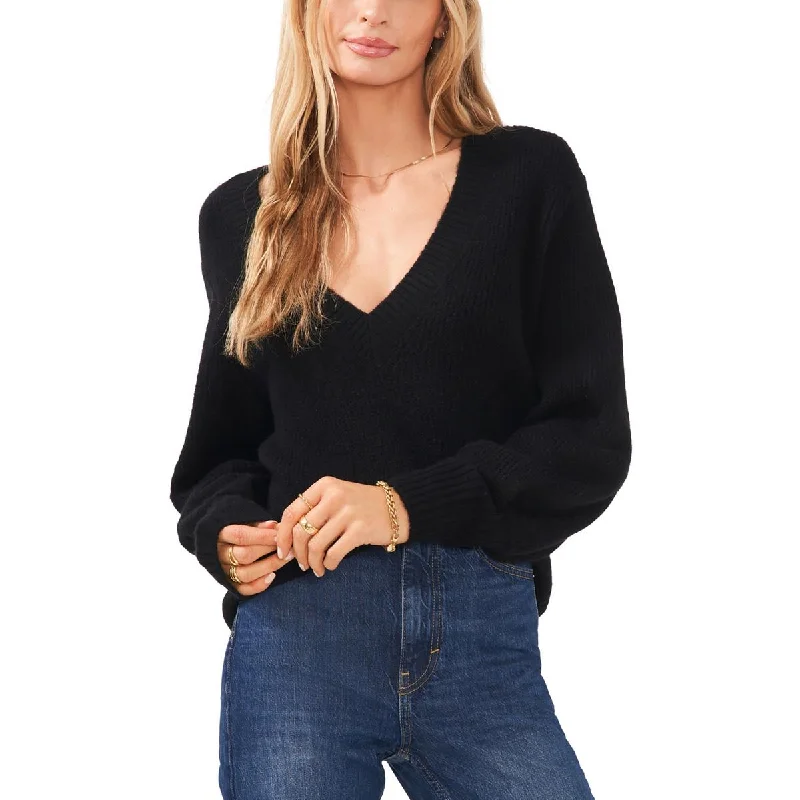 All-Day Comfort 1.State Womens V Neck Shirt Pullover Sweater
