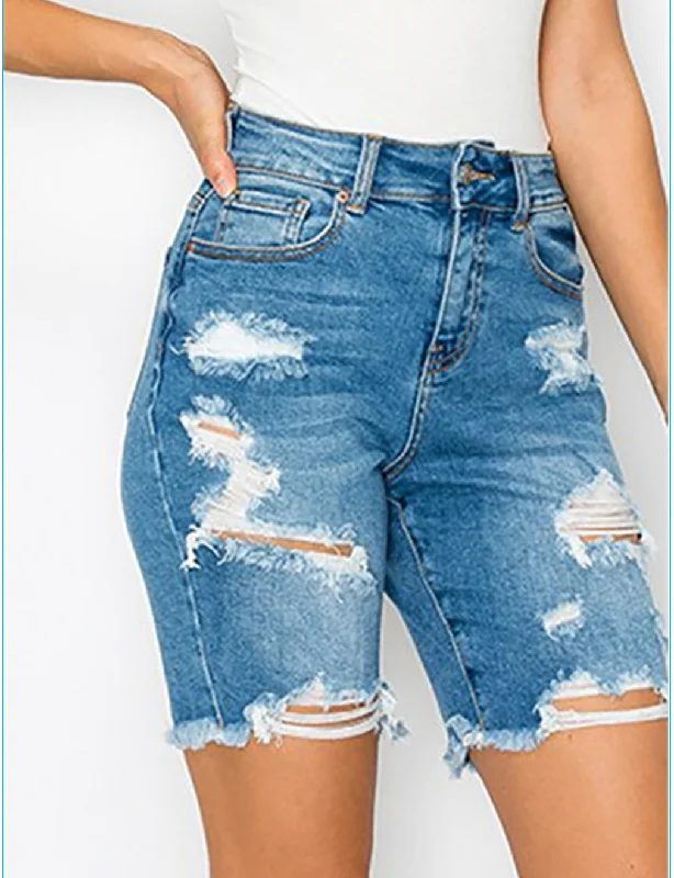 Comfortable Fashion Looks Boyfriend Bermuda's - 2 colors