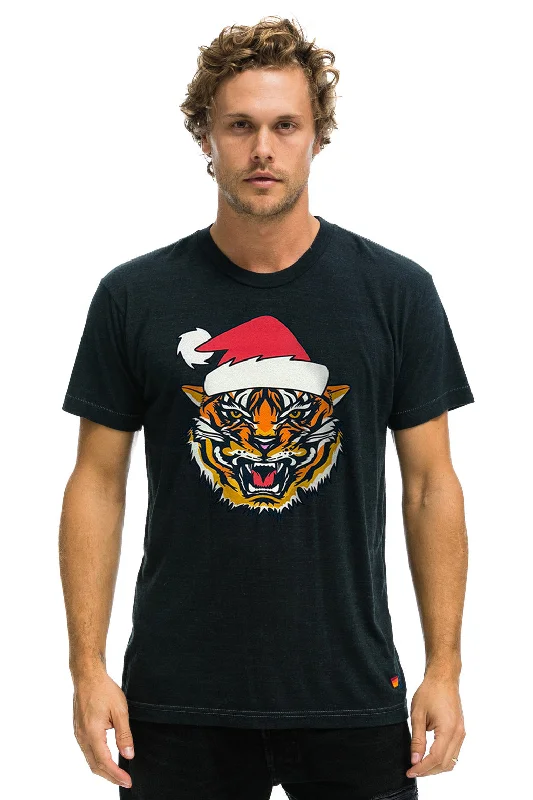 Smart Casuals MEMBER EXCLUSIVE SANTA TIGER TEE - CHARCOAL