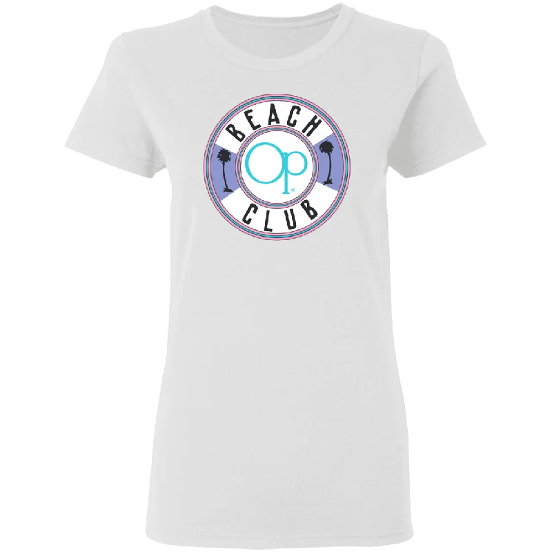 Simple Elegance Her Beach Club Short Sleeve Tee