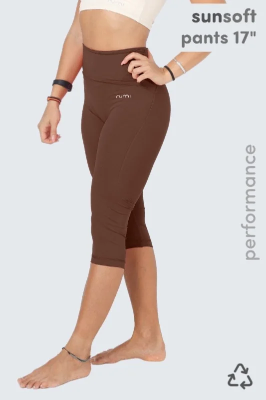 Modern Comfort W SunSoft Flow Pants 17" - Cocoa
