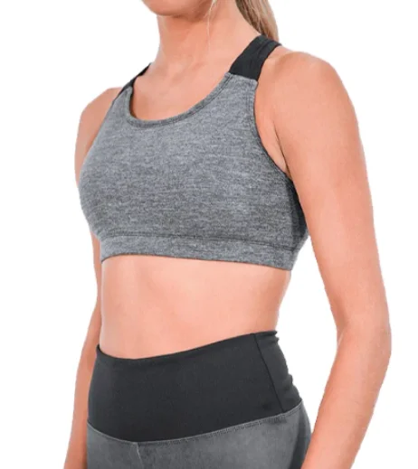 Casual Chic Outfits 2-Pack ProWikMax® Sports Bra Made in USA by WSI Sports 032BRA
