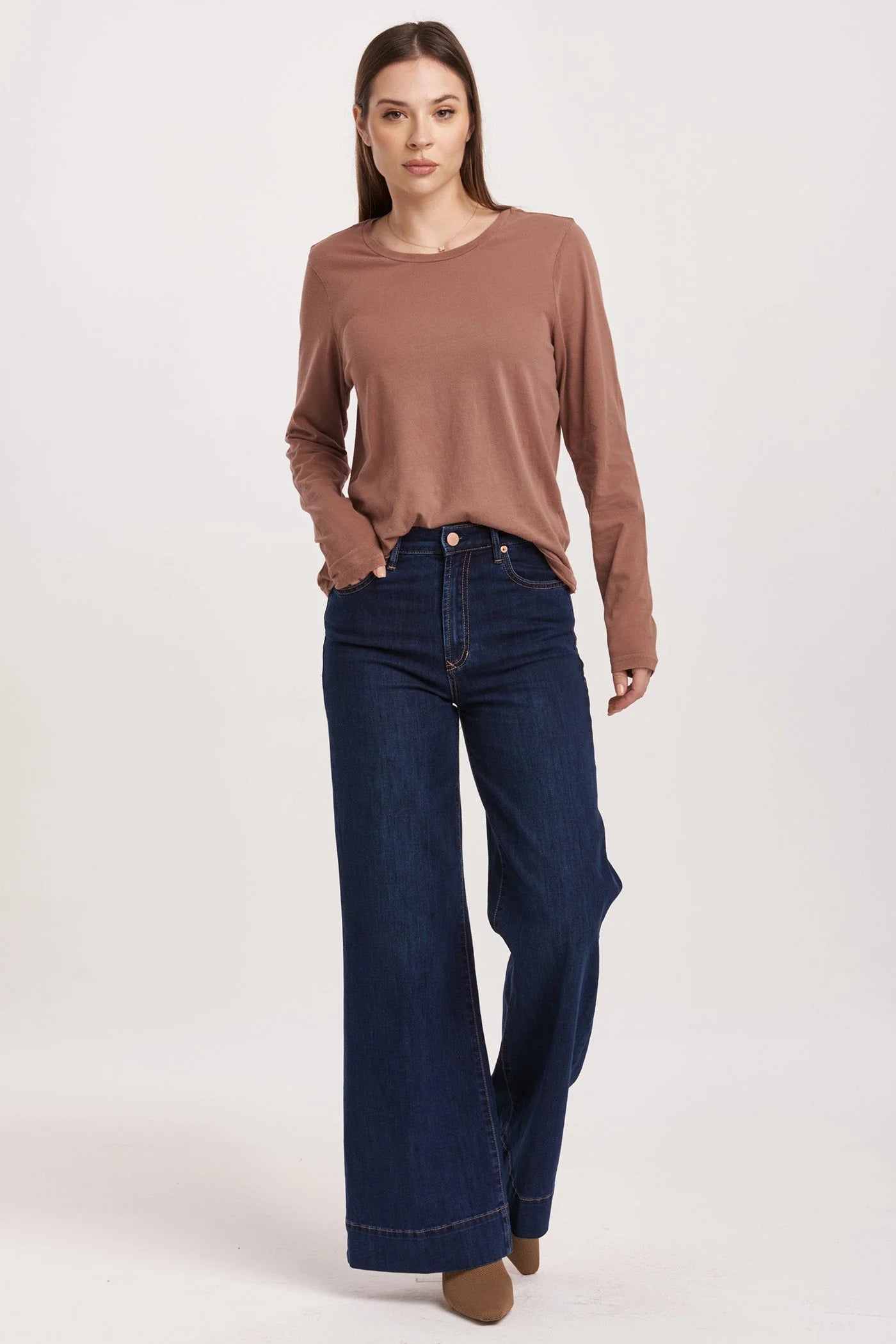 Stylish Wear Boho dress Dear John Denim Fiona High Rise Wide Leg Jeans Star Demand