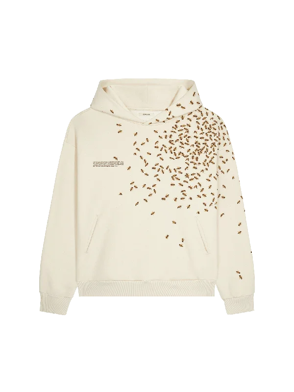 Trendy Wear High Fashion Hoodie Womens Bee The Change Hoodie—undyed