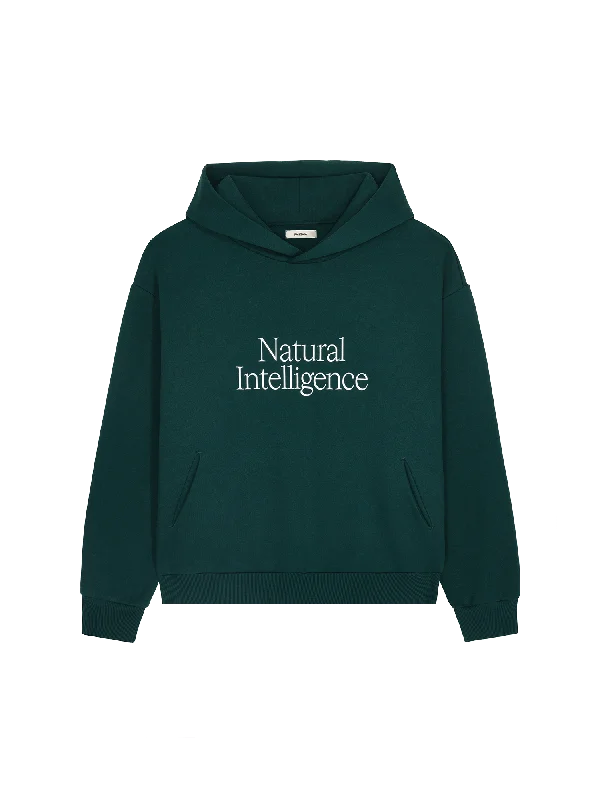 Comfy Chic Pastel Hoodie Womens 365 Heavyweight Natural Intelligence Hoodie—foliage green