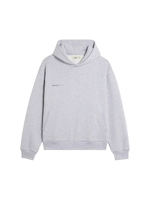 Cozy Shirts Classic Hoodie Womens 365 Heavyweight Hoodie—grey marl