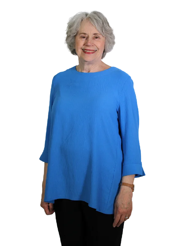 Elegant Fit Sports yoga style April Adaptive Top - Royal Blue