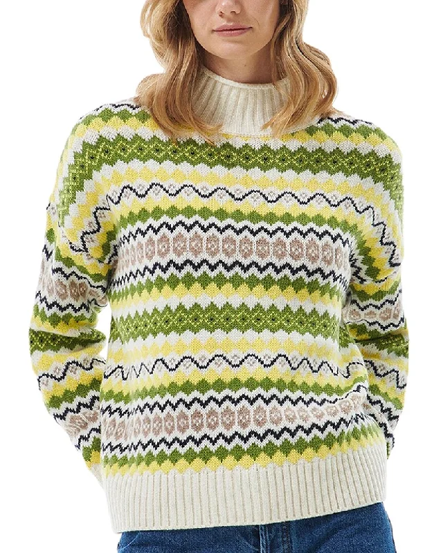Comfortable Looks Fine Knit Sweater Barbour Wool-Blend Sweater