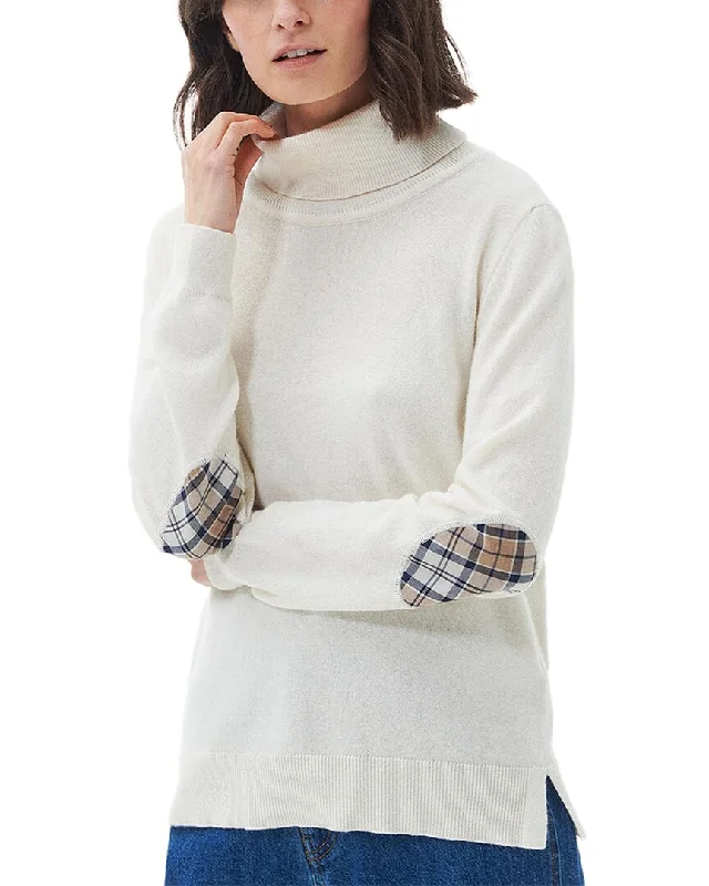 Smart Casuals Tartan Knit Sweater Barbour Wool-Blend Sweater