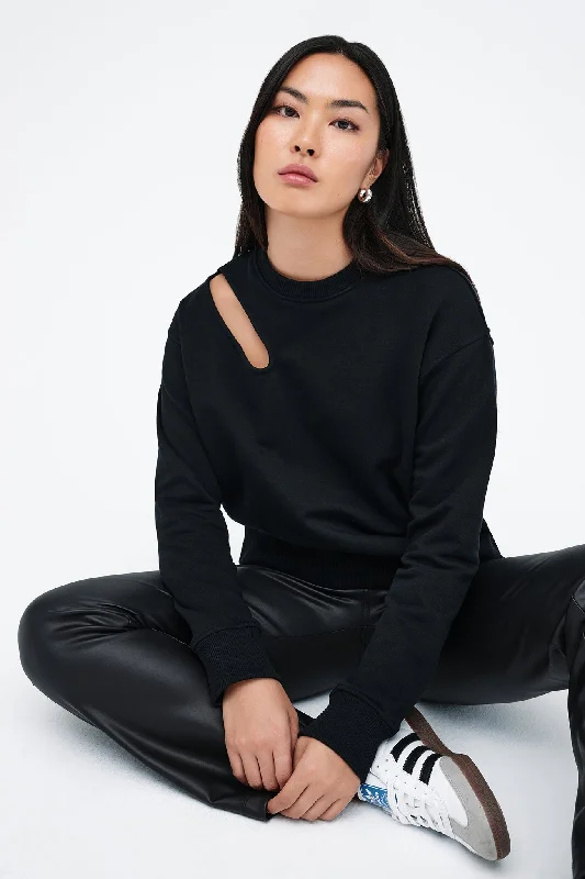 Light Comfort Fresh and natural Bartlett Cutout Sweatshirt