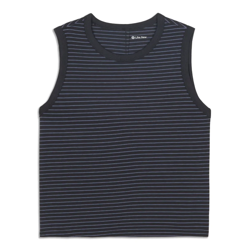 Effortless Looks Classic-Fit -Blend Tank Top - Resale