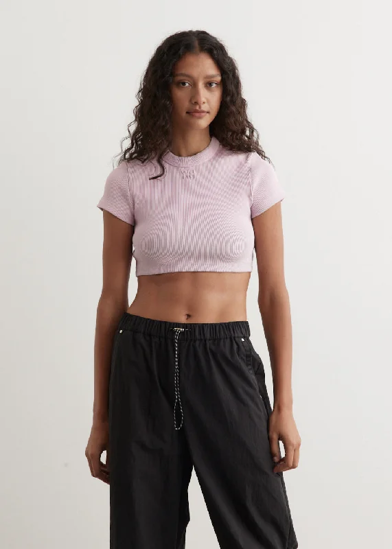 Cozy Layers Custom women’s t-shirt Cropped Short Sleeve Top