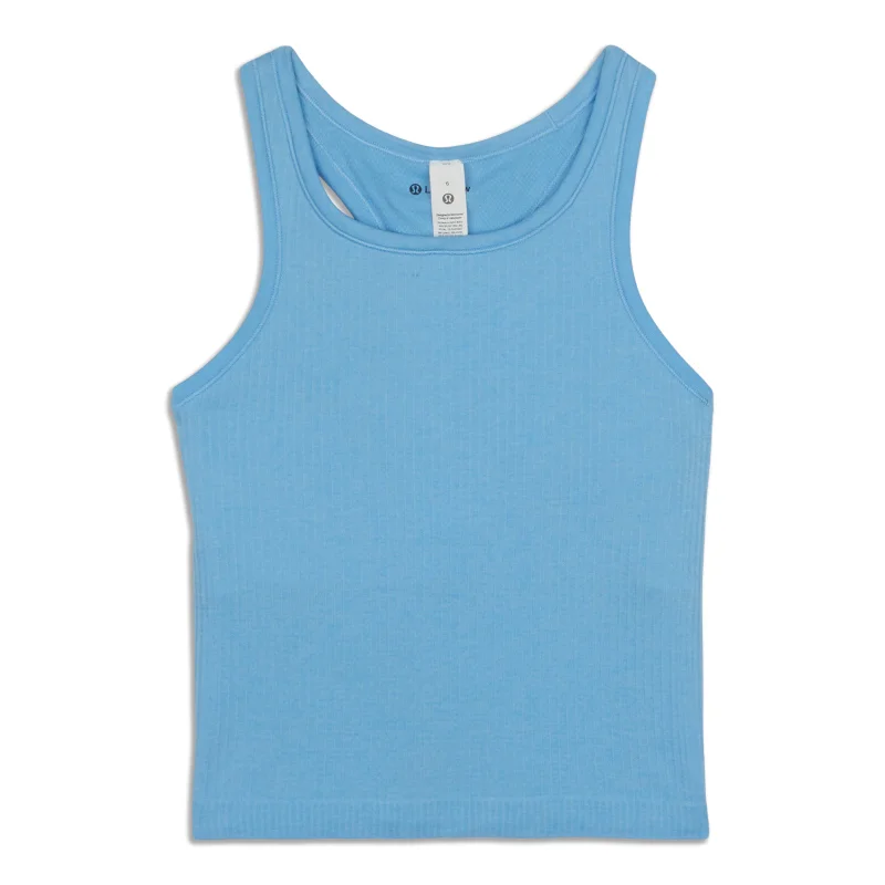 Cozy Knits Ebb to Street Cropped Racerback Tank - Resale
