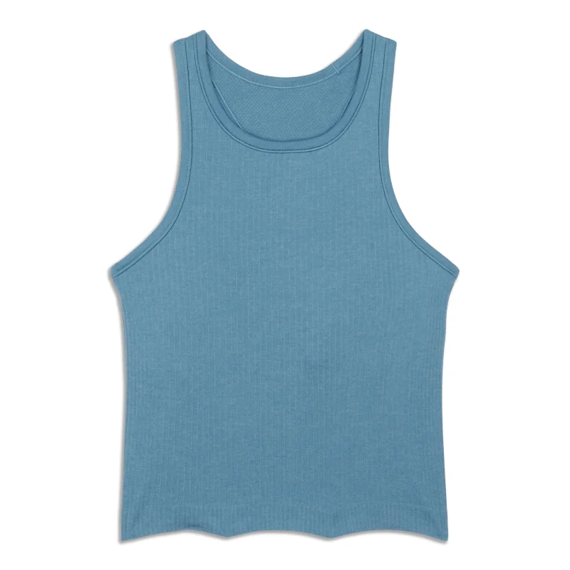 Lounge Wear Ebb to Street Cropped Racerback Tank - Resale