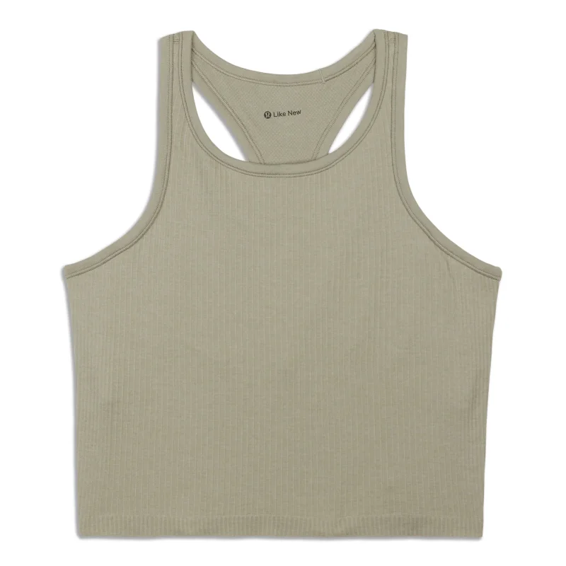 Smart Comfort Ebb To Street Cropped Racerback Tank Top - Resale