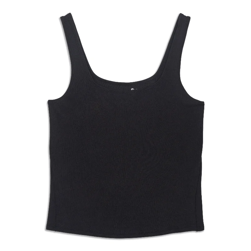 Trendy Looks Hold Tight Square-Neck Tank Top - Resale
