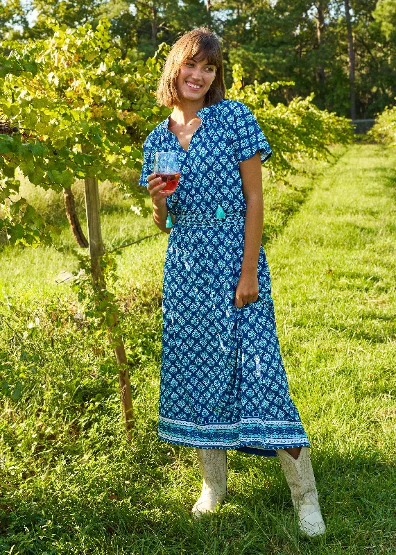 Relaxed Dresses Casual dress Kiawah Island Cap Sleeve Maxi Dress