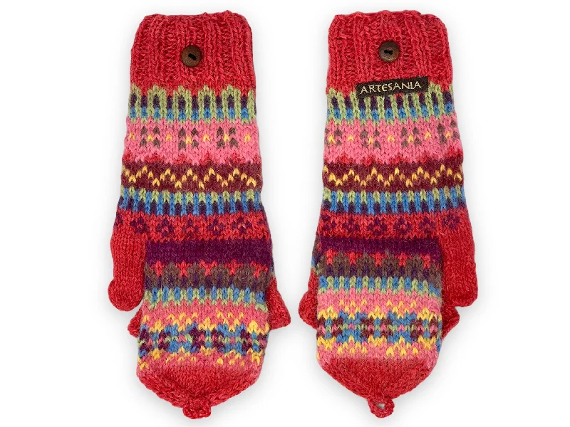 Lounge Wear Loose Fit Hoodie La Paz Convertible Fingerless Gloves