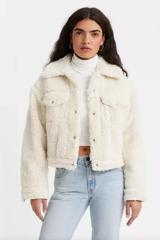 Relaxed Chic Classic series Levi's Baby Bubble Sherpa Trucker Jacket