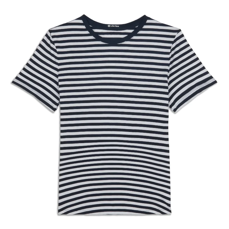 Cozy Shirts Love Curved-Hem Crewneck T-Shirt - Resale