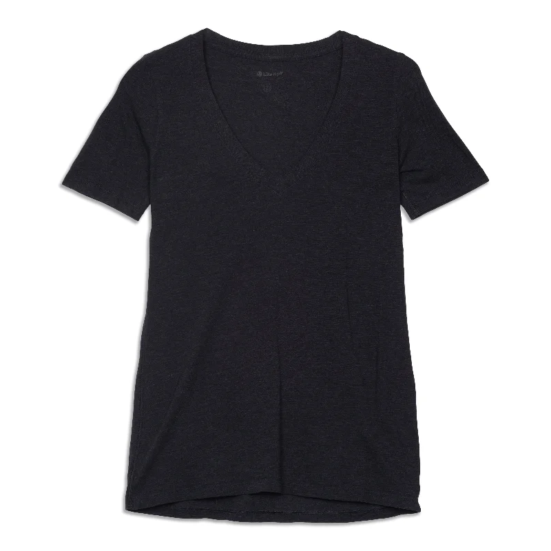 Cozy Look Love V-Neck T-Shirt - Resale