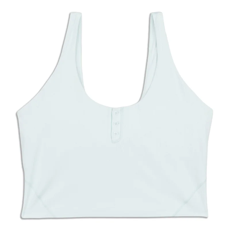 Relaxed Chic lululemon Align™ Ribbed Henley Tank Top - Resale