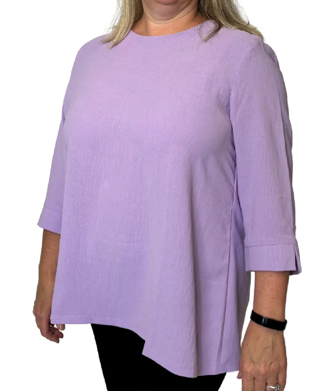 Cozy Vibes Comfortable and simple Marianne Adaptive Top - Lilac