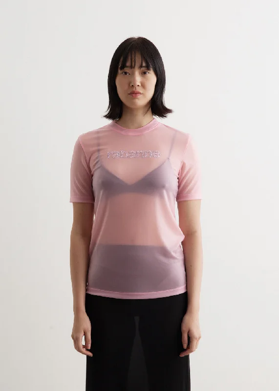 Breezy Comfort T-shirt dress for women Mesh Logo T-Shirt