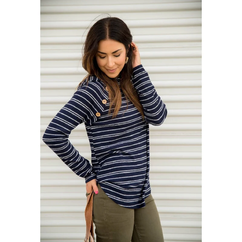 Comfortable Fashion Sleeveless Hoodie Micro Striped Hoodie