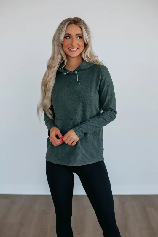 Cozy Look Tie-dye Hoodie Miya Hoodie - Peacock