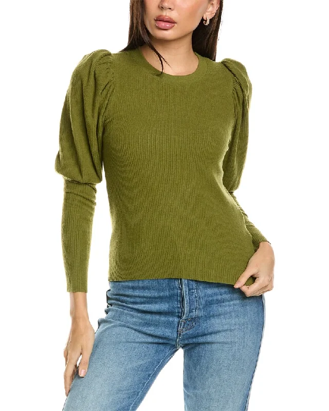 Effortless Comfort High-neck Knit Sweater Nation LTD Zia Sweater T-Shirt