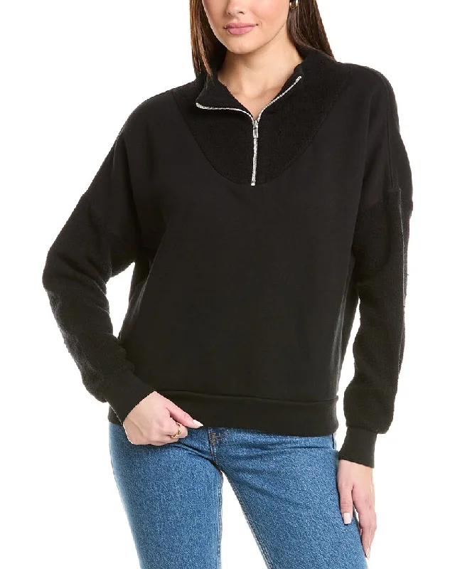 Soft Textures Athleisure perfectwhitetee 1/4-Zip Pullover
